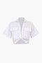 Dena Basic Klappentaschen Twist Saum Shirt | Lockere Passform, Semi-Transparente, Büro-Oberteil, Polyester-Mix