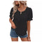 Jacquard-Top mit Puffärmeln für Damen – Trendy, locker und bequem