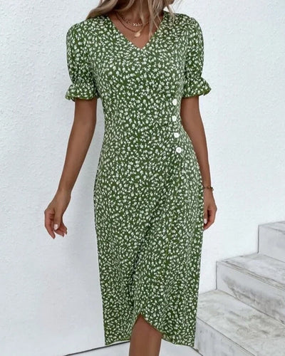 Damen-Knopfkleid - Elegant, bequem und vielseitig