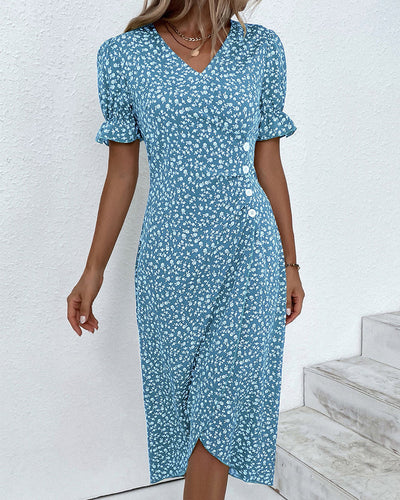 Damen-Knopfkleid - Elegant, bequem und vielseitig