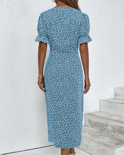 Damen-Knopfkleid - Elegant, bequem und vielseitig