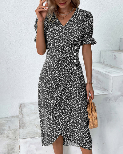 Damen-Knopfkleid - Elegant, bequem und vielseitig