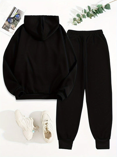 Casual Baumwoll Trainings- Und Jogginganzug Mit Kapuze Für Damen | Perfekt für Casual Days