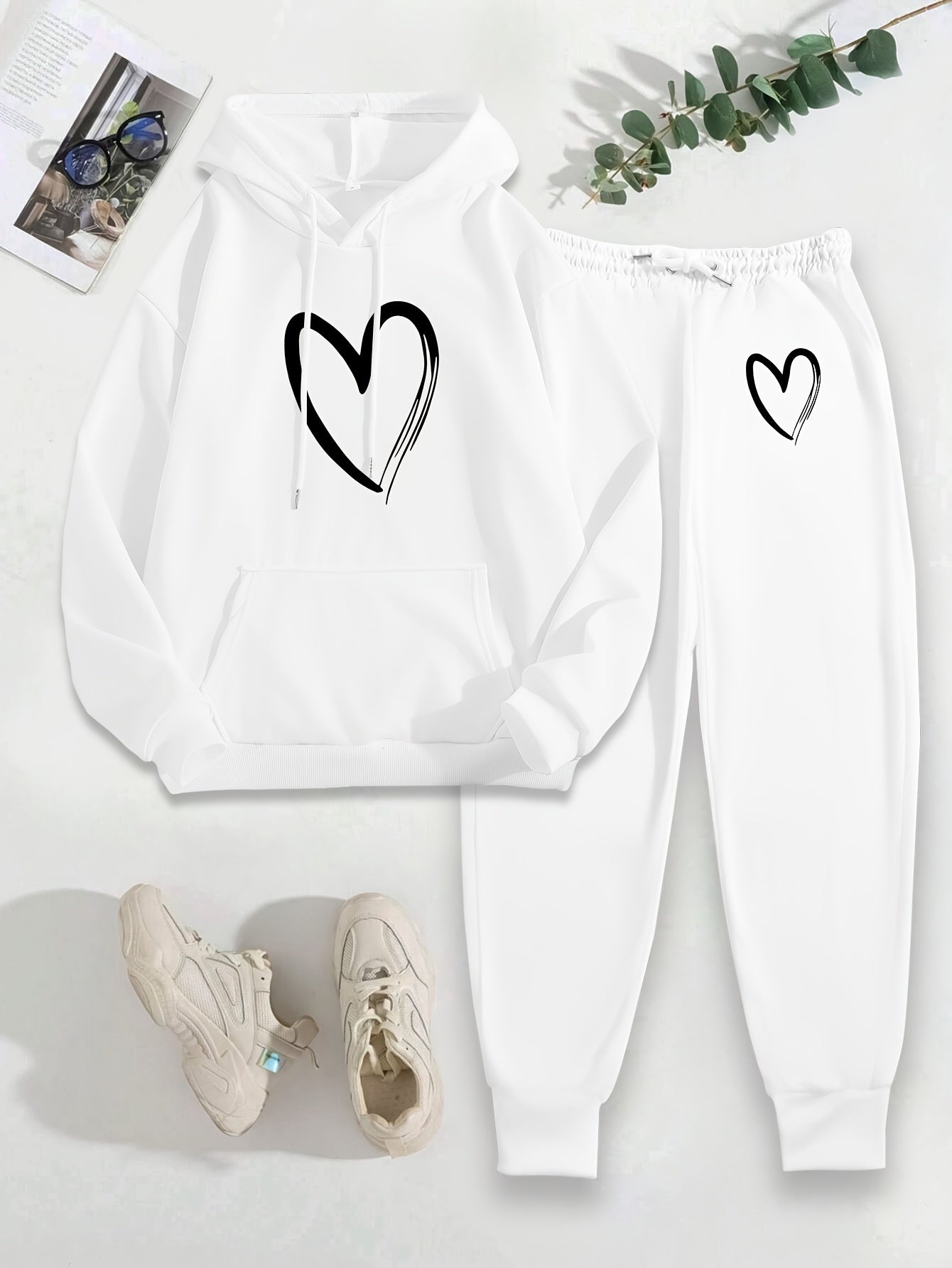 Casual Baumwoll Trainings- Und Jogginganzug Mit Kapuze Für Damen | Perfekt für Casual Days
