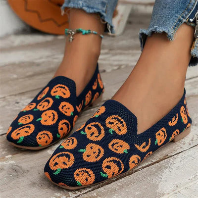 Claudia - Bequeme, rutschfeste flache Schuhe für Frauen mit Fußgewölbestütze