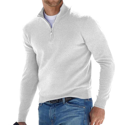 Bequemer Herrenpullover mit Reißverschluss | Perfekt für alle Jahreszeiten