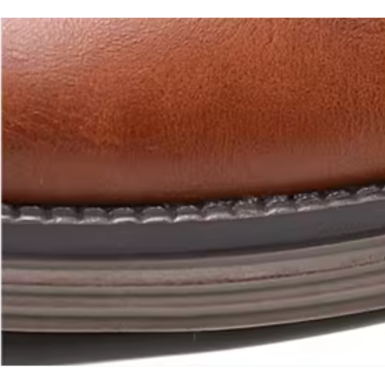 Bequeme Vegane Leder Schuhe mit Wingtip und Unterstützender Sohle für Herren | Bequem für Alle Jahreszeiten