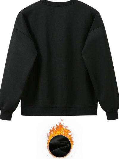 Casual Trainingsanzug Mit Rundhalsausschnitt Und Alphabetdruck Kleid Für Damen | Perfekt für Casual Days