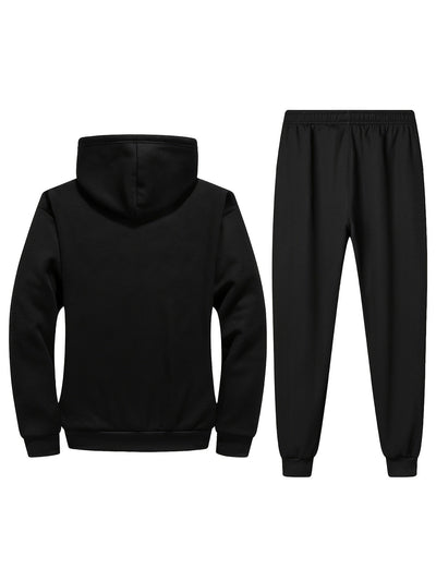 Casual Gestreifter Trainingsanzug Mit Stehkragen Reißverschluss Jacke Und Sporthose Für Herren | Perfekt für Alltag