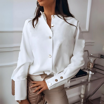 Améliea - Damen Button-Down Hemd