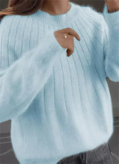 Amelie Flauschiger Kaschmirpullover für Frauen | Eleganz und Winterwärme