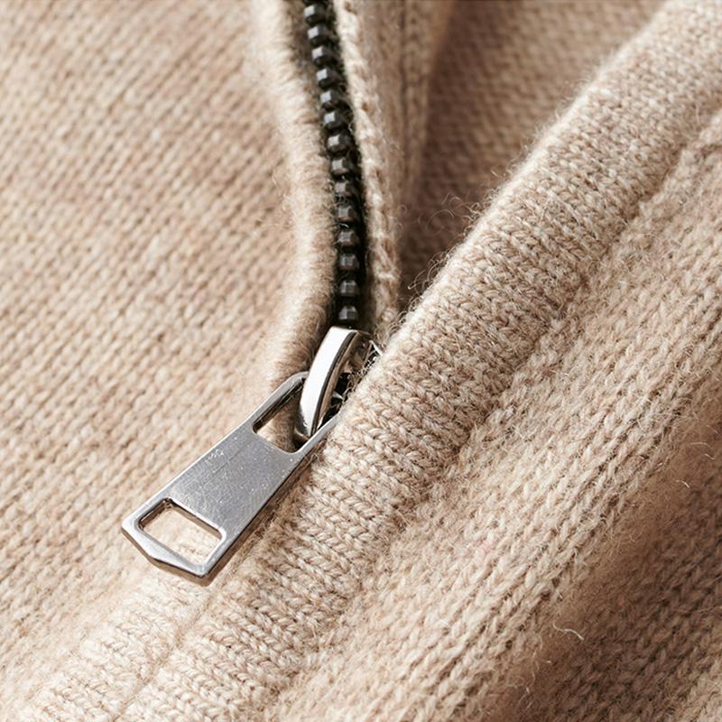 Bequemer Herrenpullover mit Reißverschluss | Perfekt für alle Jahreszeiten