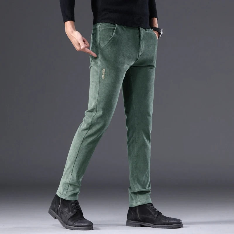 Bequeme Cord-Hosen mit Fleece-Futter und Warmer Isolierung für Herren | Perfekt für Outdoor-Aktivitäten