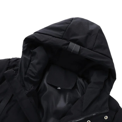 Jaap - Gesteppte Winterjacke für Männer - abnehmbare Kapuze