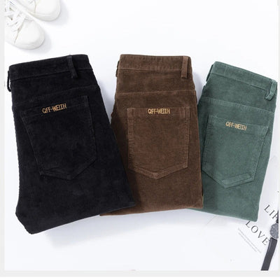 Bequeme Cord-Hosen mit Fleece-Futter und Warmer Isolierung für Herren | Perfekt für Outdoor-Aktivitäten