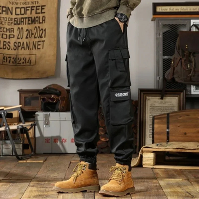 Cargo Hose mit Kordelzug und Seitentaschen für Herren | Perfekt für alle Jahreszeiten