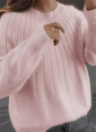 Amelie Flauschiger Kaschmirpullover für Frauen | Eleganz und Winterwärme
