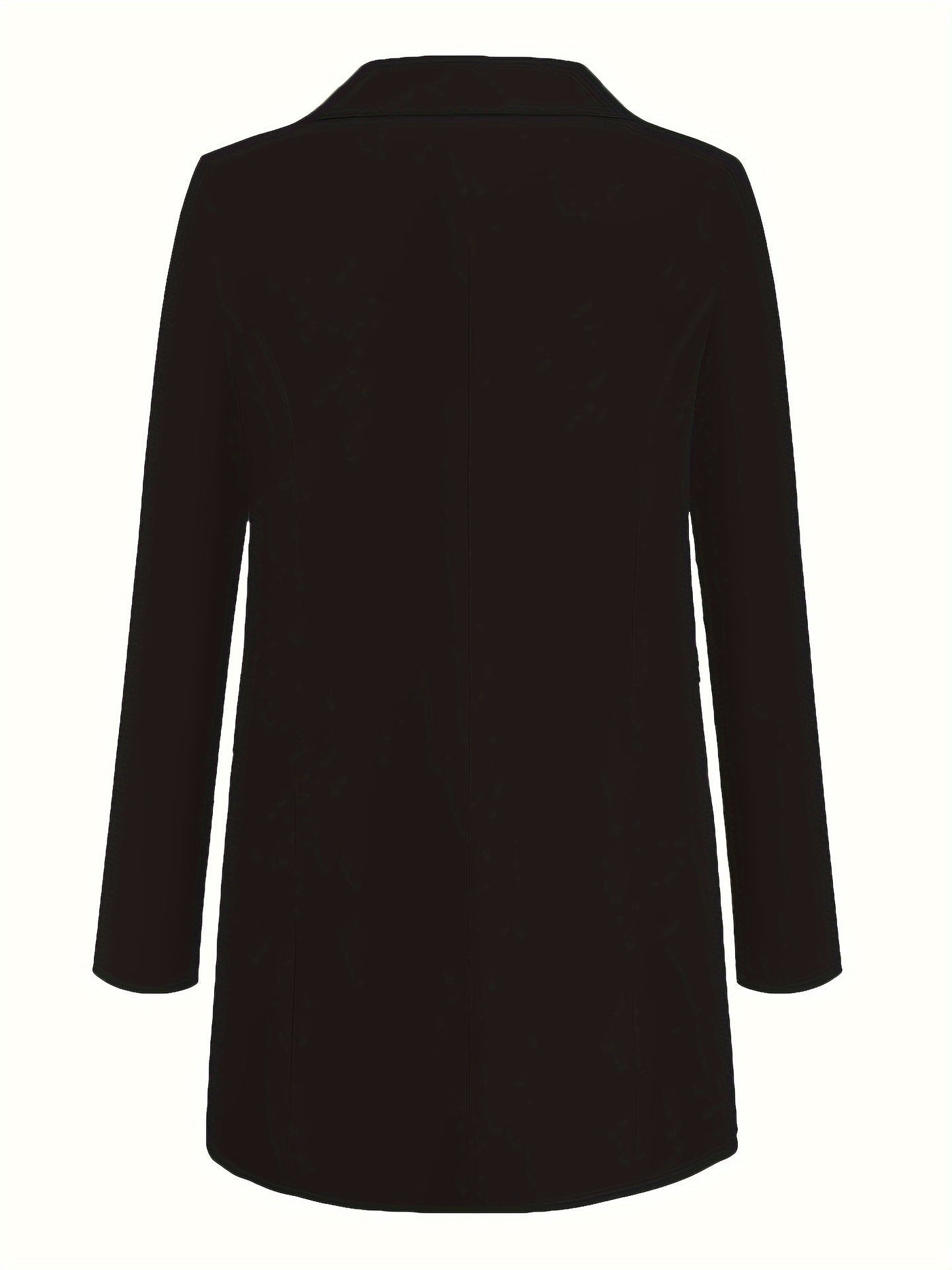 Elegante einfarbiger Business Blazer mit Offener Front für Damen | Ideal für alle Jahreszeiten