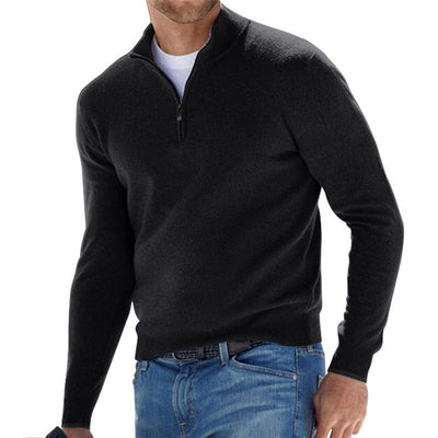 Bequemer Herrenpullover mit Reißverschluss | Perfekt für alle Jahreszeiten