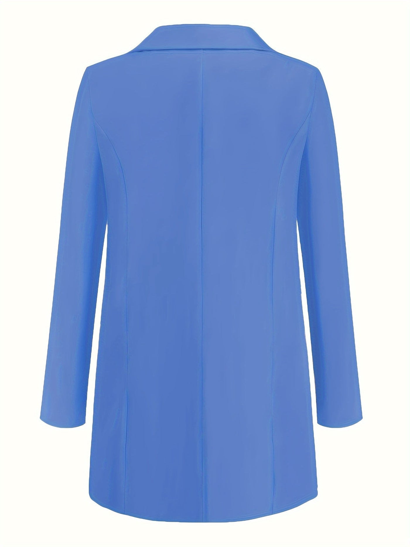 Elegante einfarbiger Business Blazer mit Offener Front für Damen | Ideal für alle Jahreszeiten