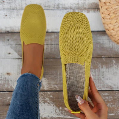 Claudia - Bequeme, rutschfeste flache Schuhe für Frauen mit Fußgewölbestütze