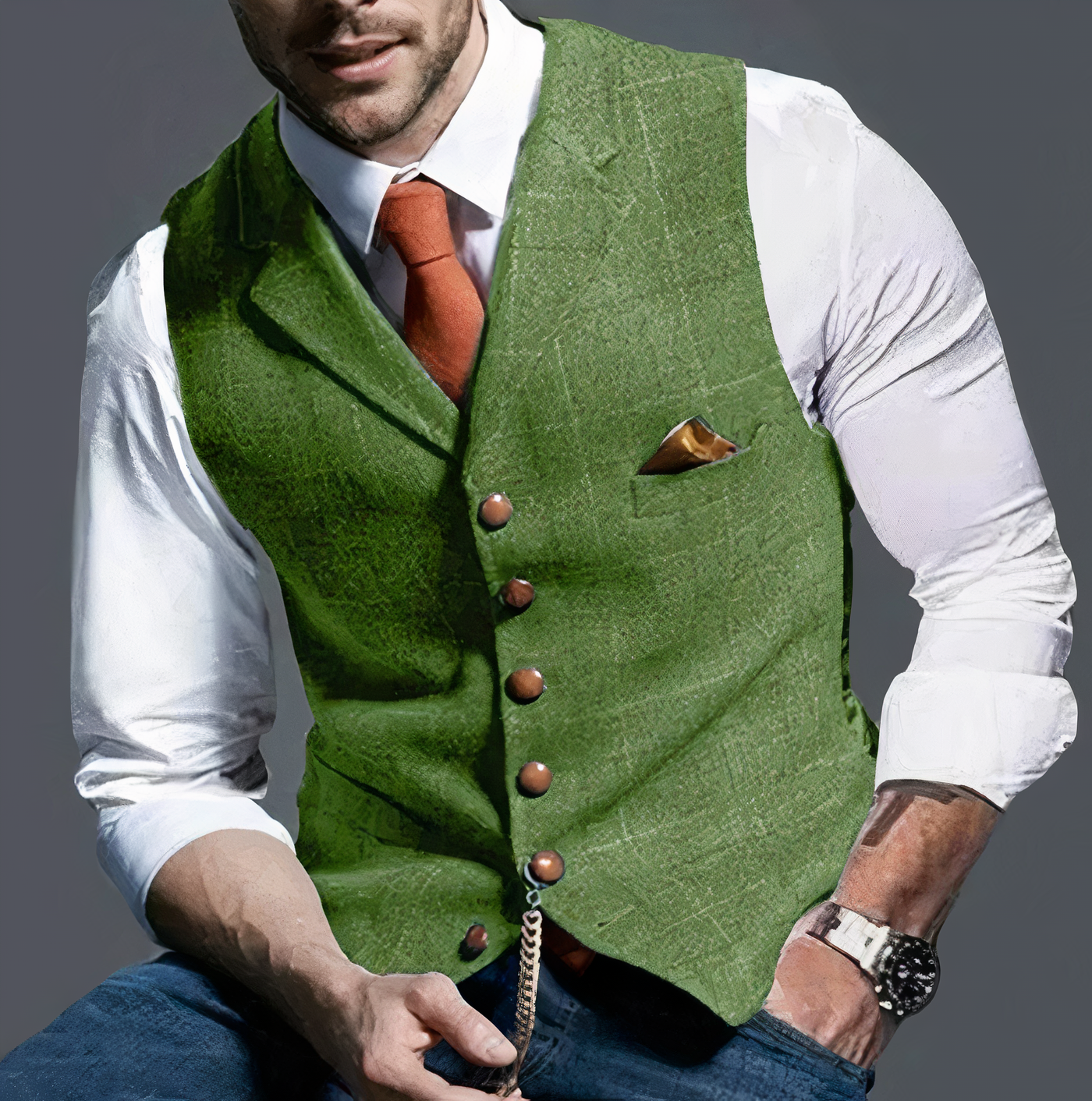 JackMontreal Karierte Weste für Herren | Zeitlose Eleganz und Raffinesse