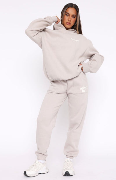 Offstage Hoodie Moon | Oversize-Passform, Weiches Fleece, Puff-Print