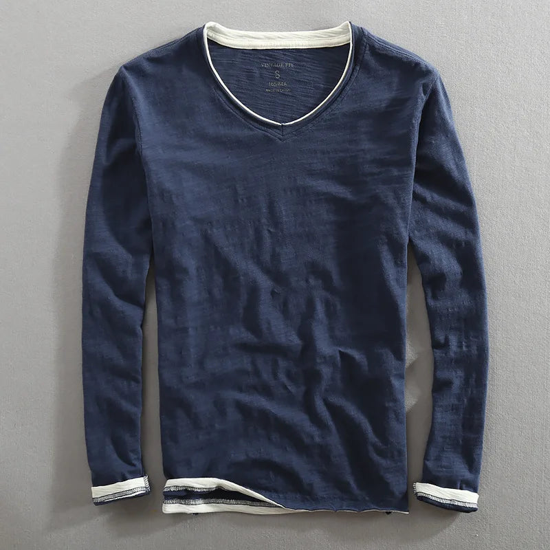 Hiroto | Japanisches Hemd für Männer | Minimalistische Eleganz und Komfort