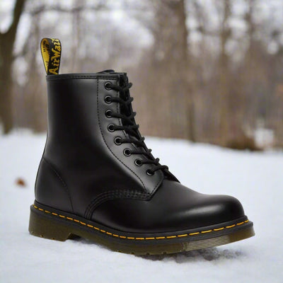 Marten Leder Kampfstiefel für Herren | Robuster Stil und langlebiger Komfort