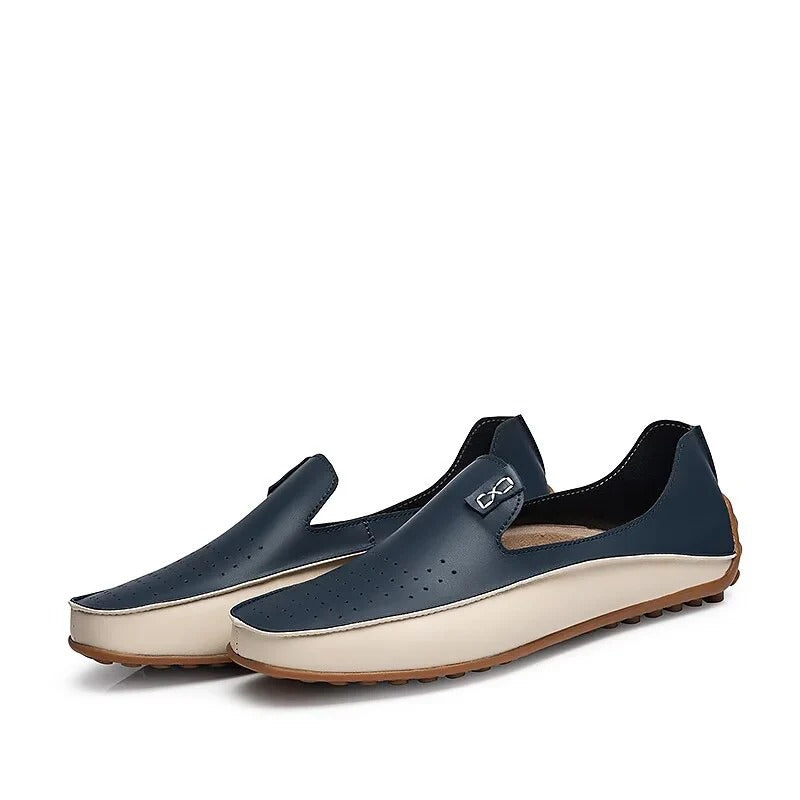 Bequeme Colorblock Loafers mit Gepolsterter Fußbett für Herren | Ideal für Alle Jahreszeiten