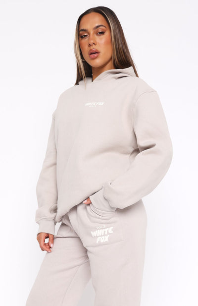 Offstage Hoodie Moon | Oversize-Passform, Weiches Fleece, Puff-Print