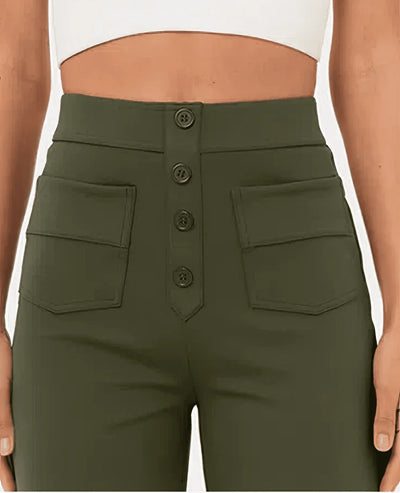 Kurvekompas | Hose mit hoher Taille