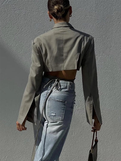 Chicer Doppel-Lagen-Slim Blazer für Damen | Perfekt für alle Jahreszeiten