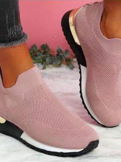 Bequeme Mesh-Slipper Mit Goldenen Details Für Damen | Bequeme Streetwear für alle Jahreszeiten