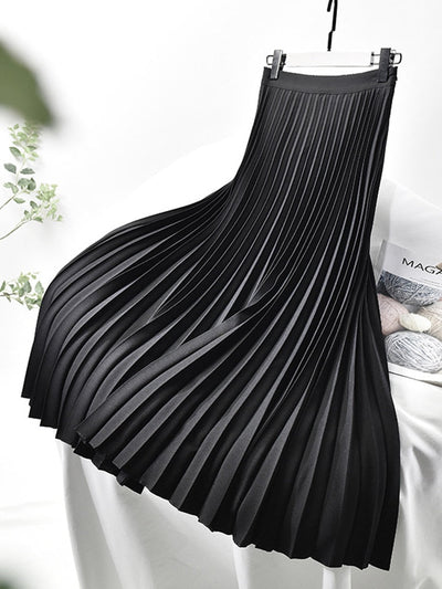 Levi Eleganter High Waist Faltenrock für Frauen | Luxuriöse Mode und Eleganz