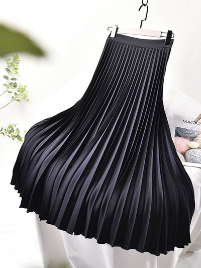 Levi Eleganter High Waist Faltenrock für Frauen | Luxuriöse Mode und Eleganz