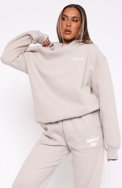 Offstage Hoodie Moon | Oversize-Passform, Weiches Fleece, Puff-Print