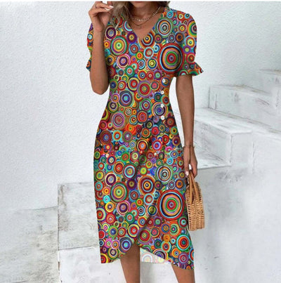 Damen-Knopfkleid - Elegant, bequem und vielseitig