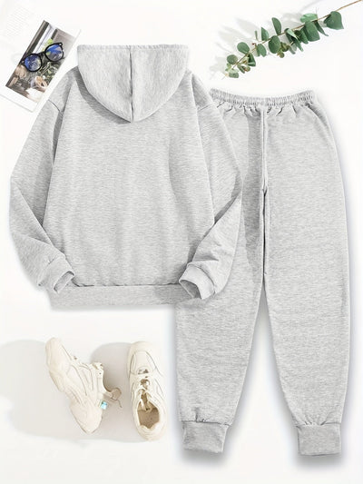 Casual Baumwoll Trainings- Und Jogginganzug Mit Kapuze Für Damen | Perfekt für Casual Days