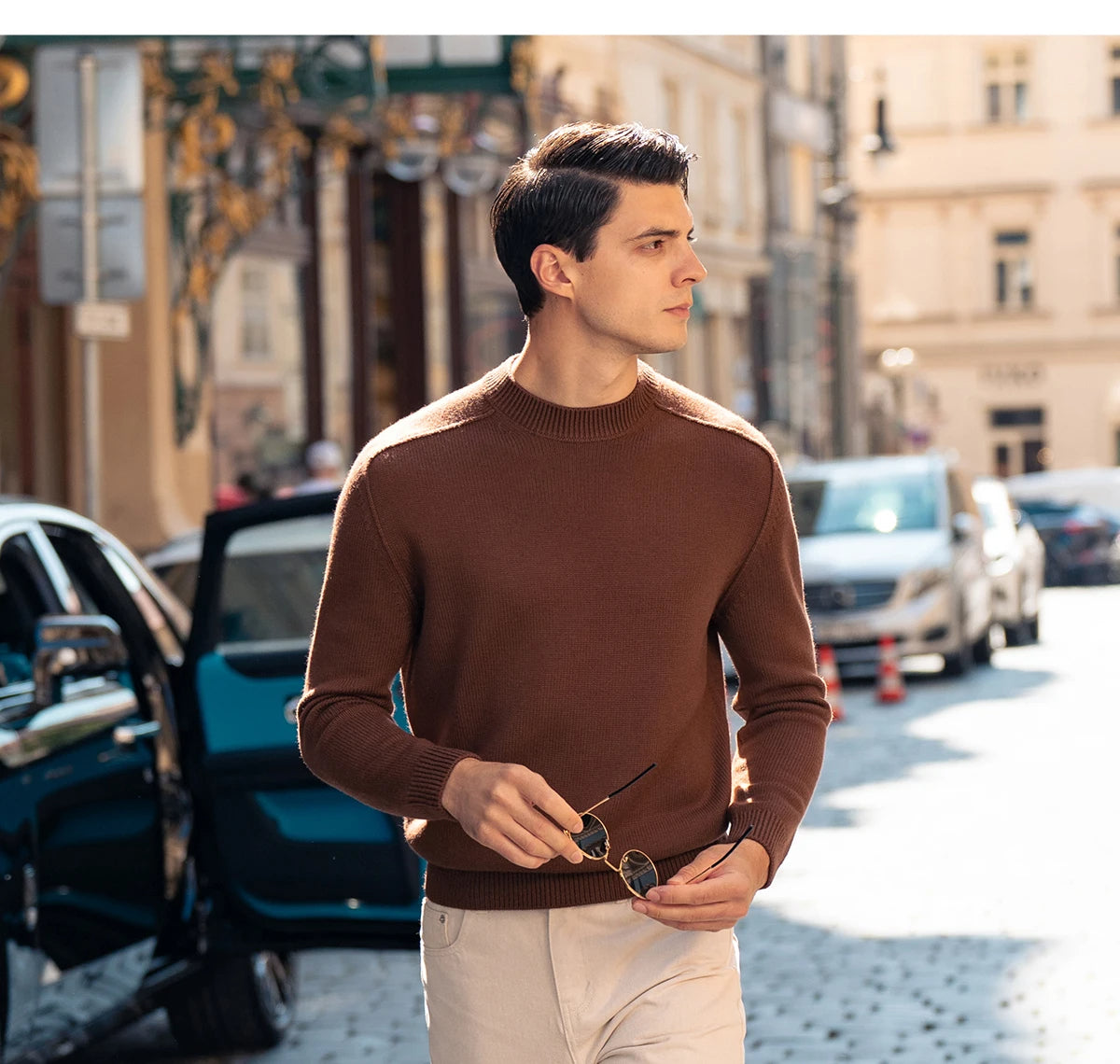 Jethro - Luksus Kaschmir-Pullover