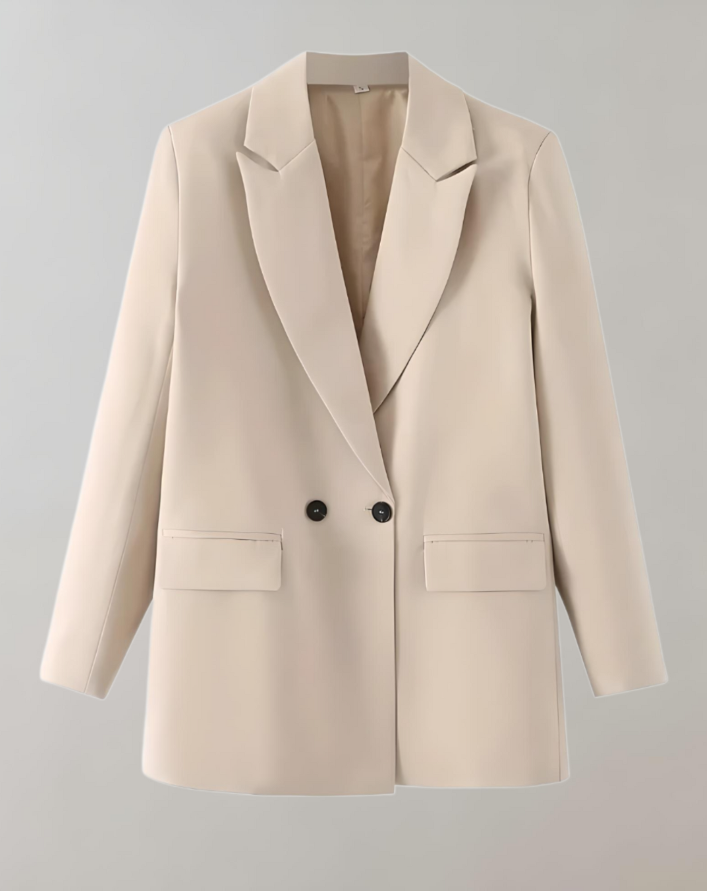Bequemer Einfarbiger Blazer mit Taschen für Damen | Perfekt für alle Jahreszeiten