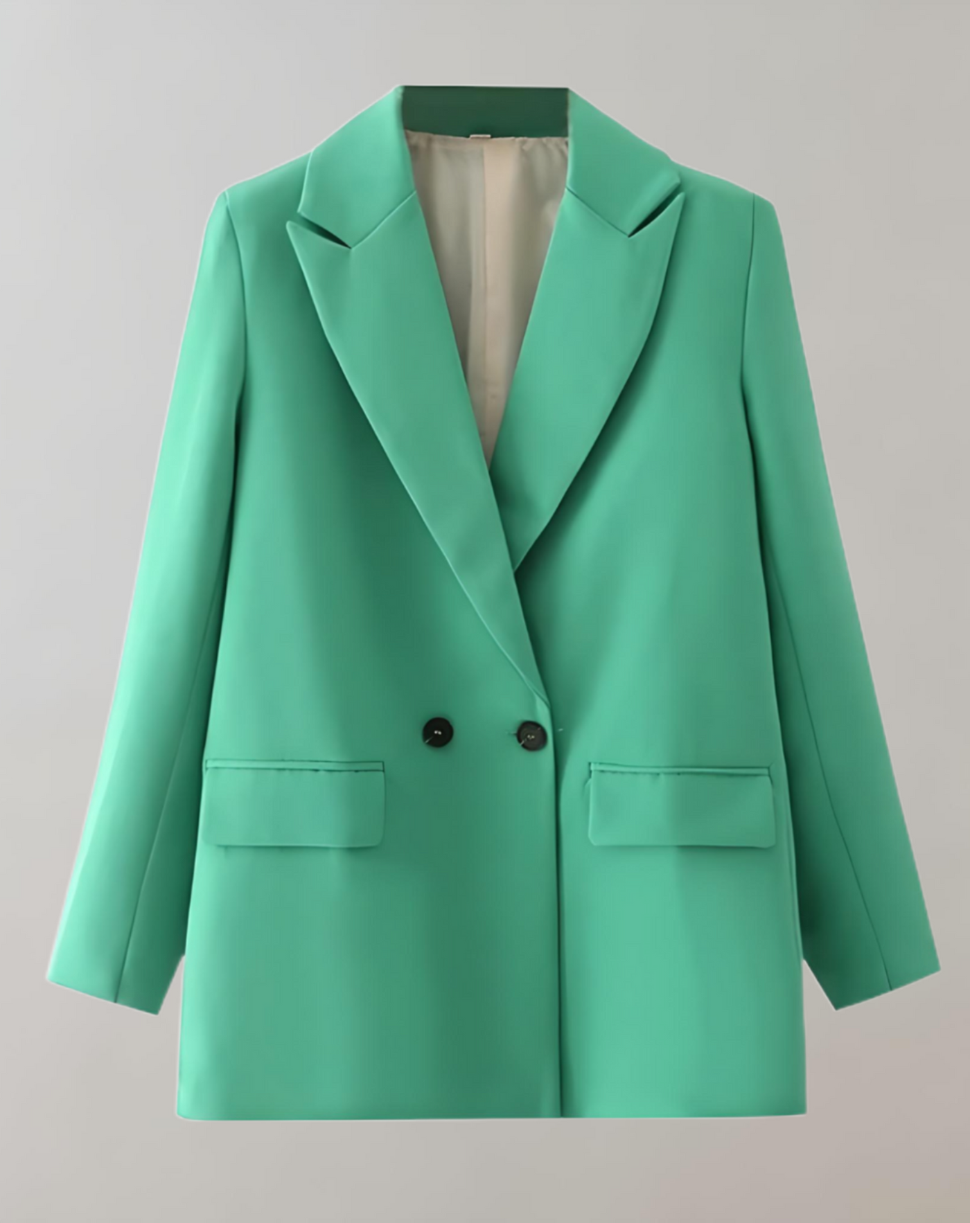 Bequemer Einfarbiger Blazer mit Taschen für Damen | Perfekt für alle Jahreszeiten