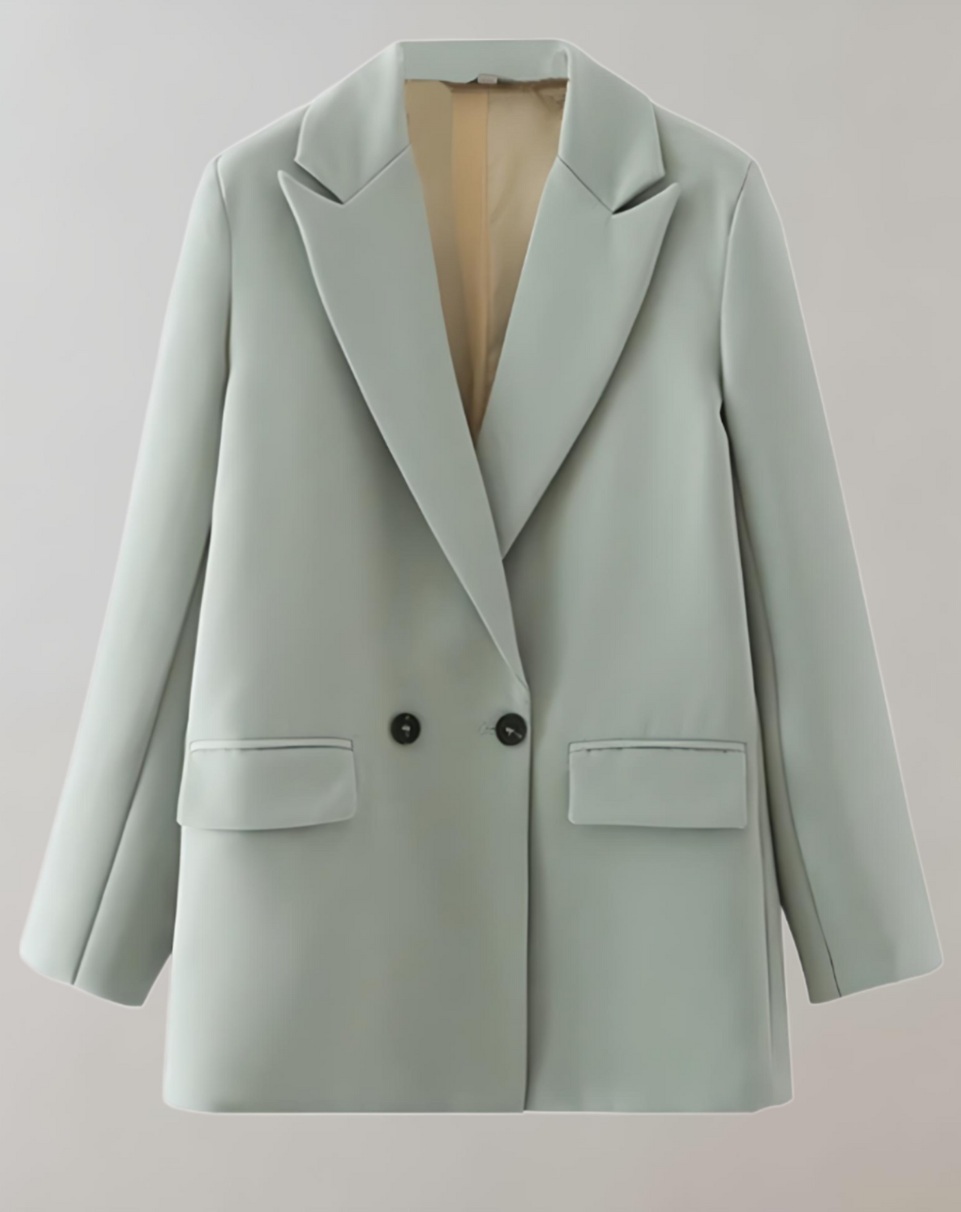Bequemer Einfarbiger Blazer mit Taschen für Damen | Perfekt für alle Jahreszeiten