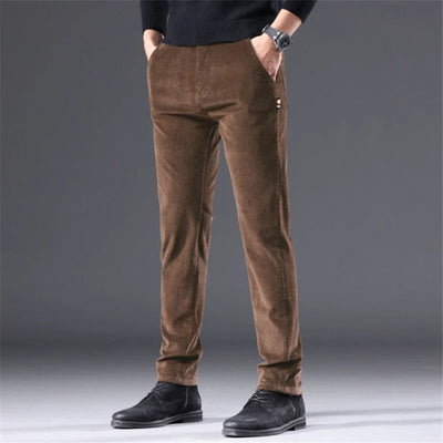 Bequeme Cord-Hosen mit Fleece-Futter und Warmer Isolierung für Herren | Perfekt für Outdoor-Aktivitäten
