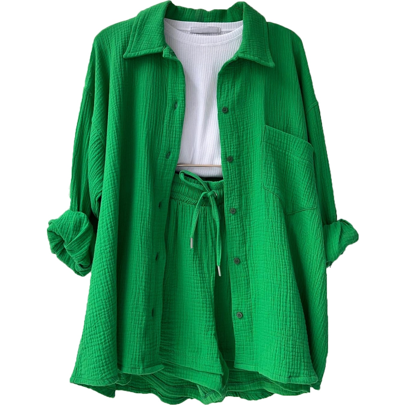 CLAUDIA - Lässiges Baumwoll-Loungewear-Set