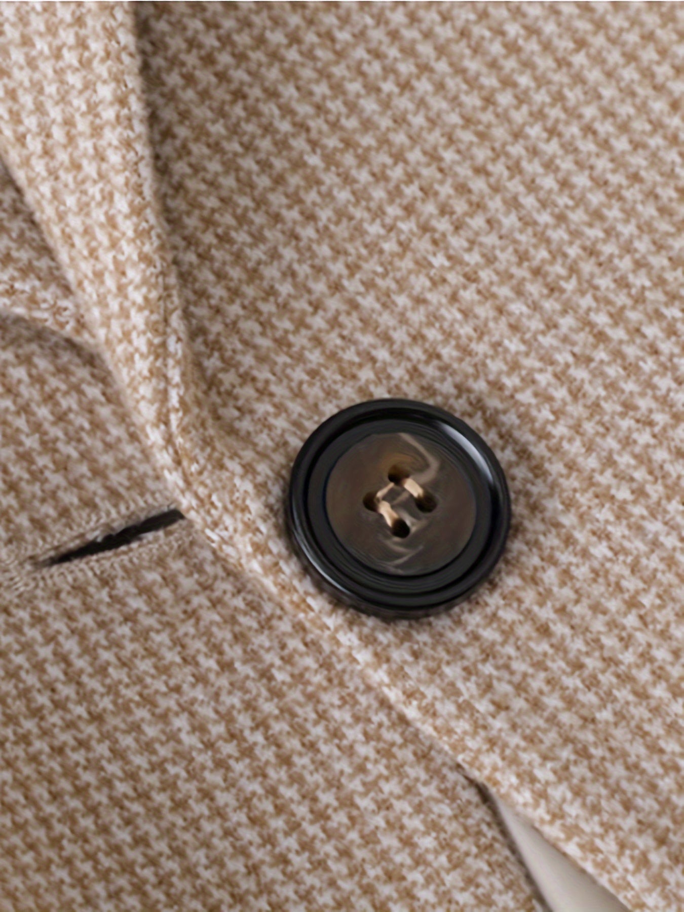Elegante Business Blazer mit Revers in Beige für Damen | Für alle Jahreszeiten geeignet