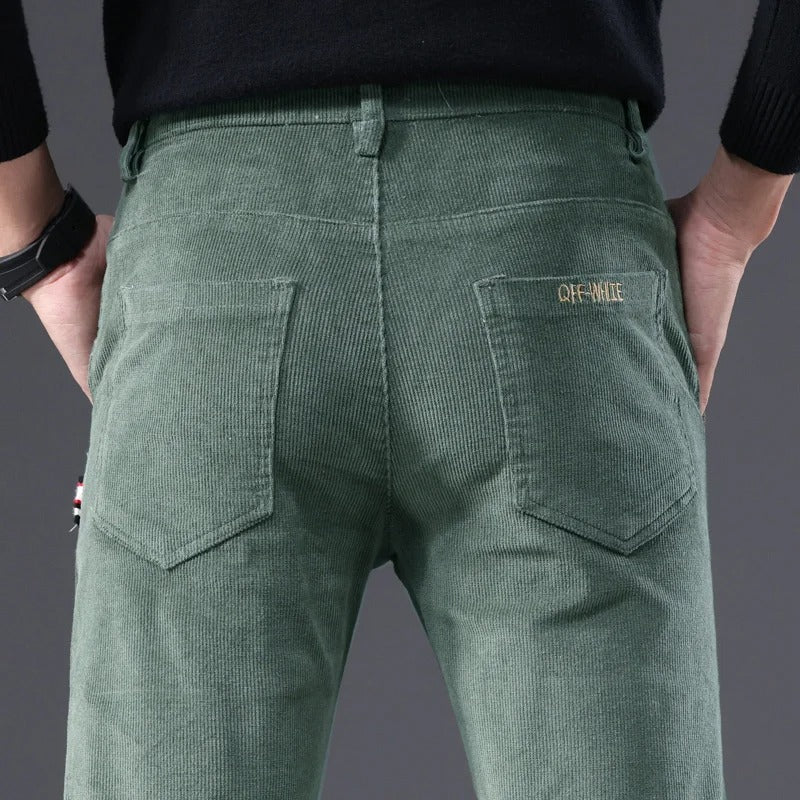 Bequeme Cord-Hosen mit Fleece-Futter und Warmer Isolierung für Herren | Perfekt für Outdoor-Aktivitäten
