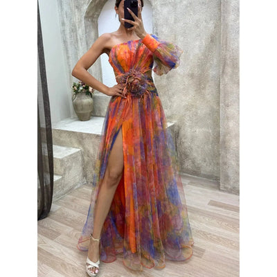 AMALIA | ELEGANTES BLUMENKLEID