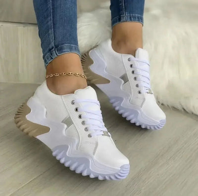 Chunky Colorblock Schnürsneakers für Damen | Perfekt für alle Jahreszeiten