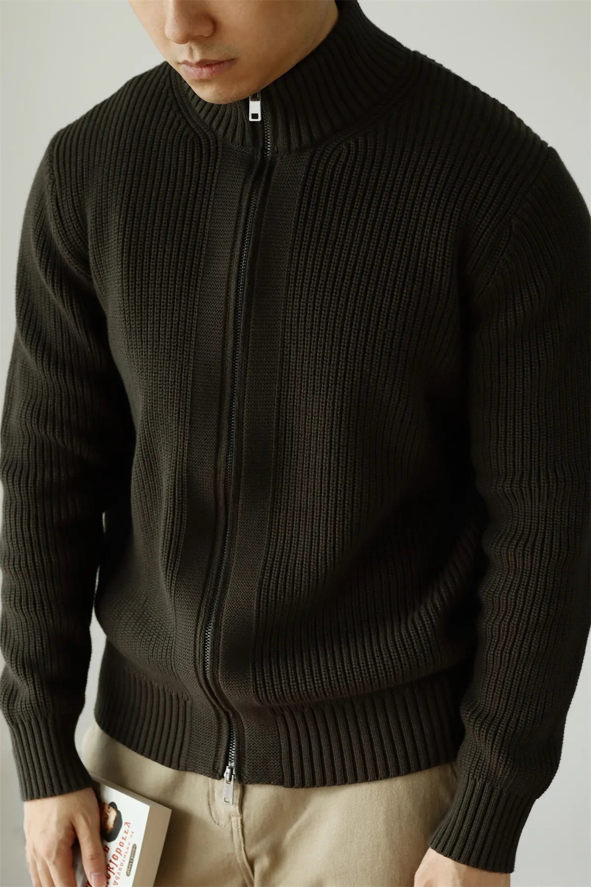 Jackson Herren Dual-Zip Strickjacke | Vielseitig & Funktional